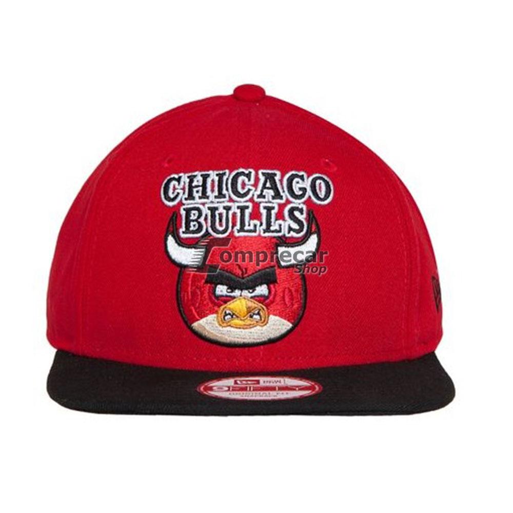 Boné Angry Birds Chicago Bulls NBA SCA New Era - Imagem 2