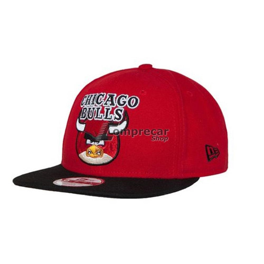 Boné Angry Birds Chicago Bulls NBA SCA New Era