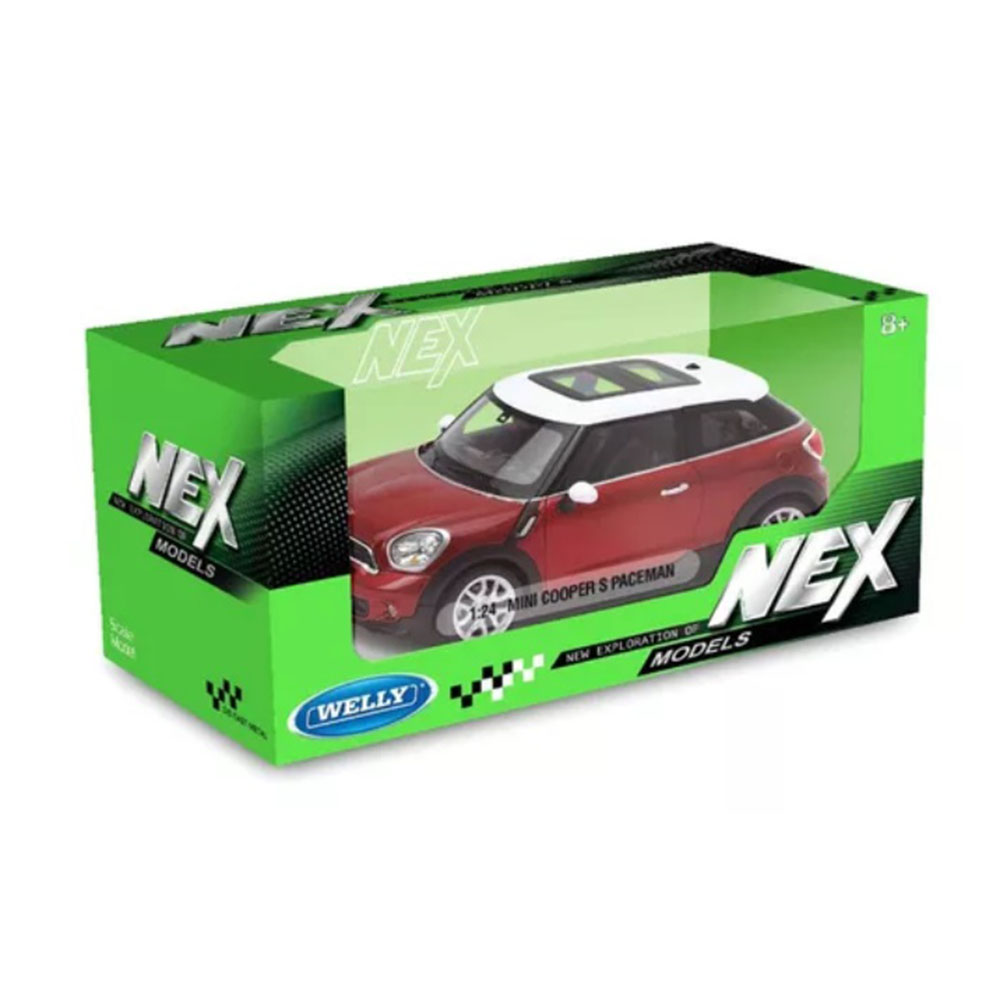 Miniatura Mini Cooper S Paceman Welly 1/24 C/ defeito2 - Imagem 6