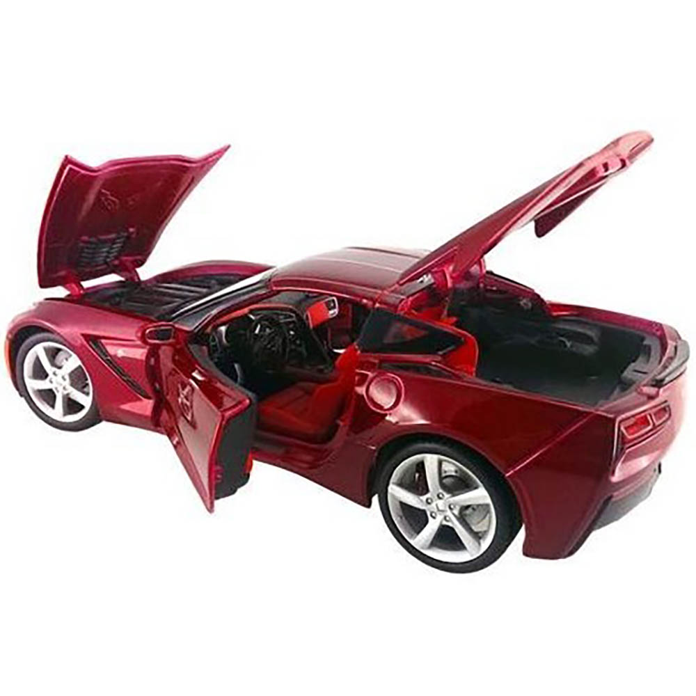 2014 Corvette Stingray 1:24 Maisto Vinho - Imagem 4