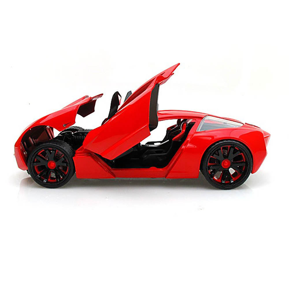 Corvette Stingray Concept 2009 1:24 Jada Toys vermelho - Imagem 2