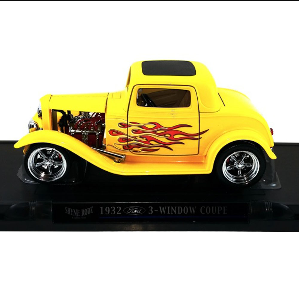 1932 Ford 3-Window Coupe 1:18 Yat Ming Shyne Rodz - Imagem 5