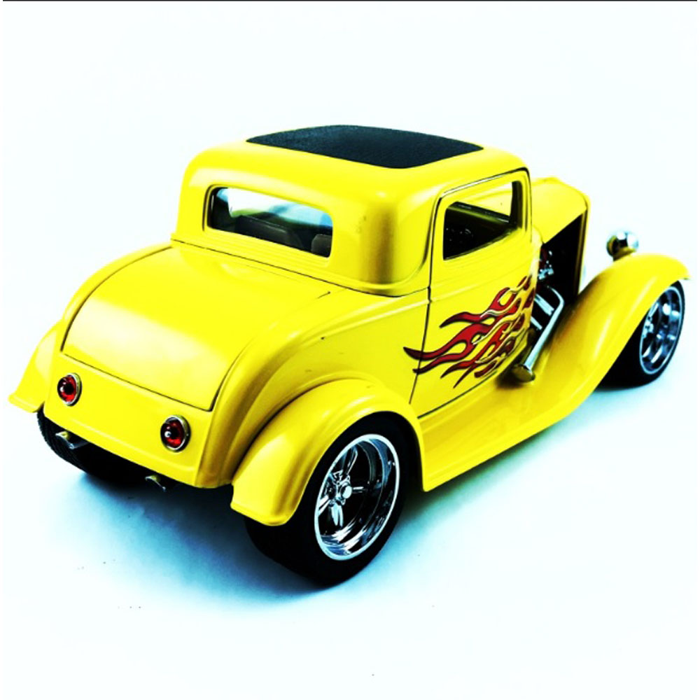 1932 Ford 3-Window Coupe 1:18 Yat Ming Shyne Rodz - Imagem 4