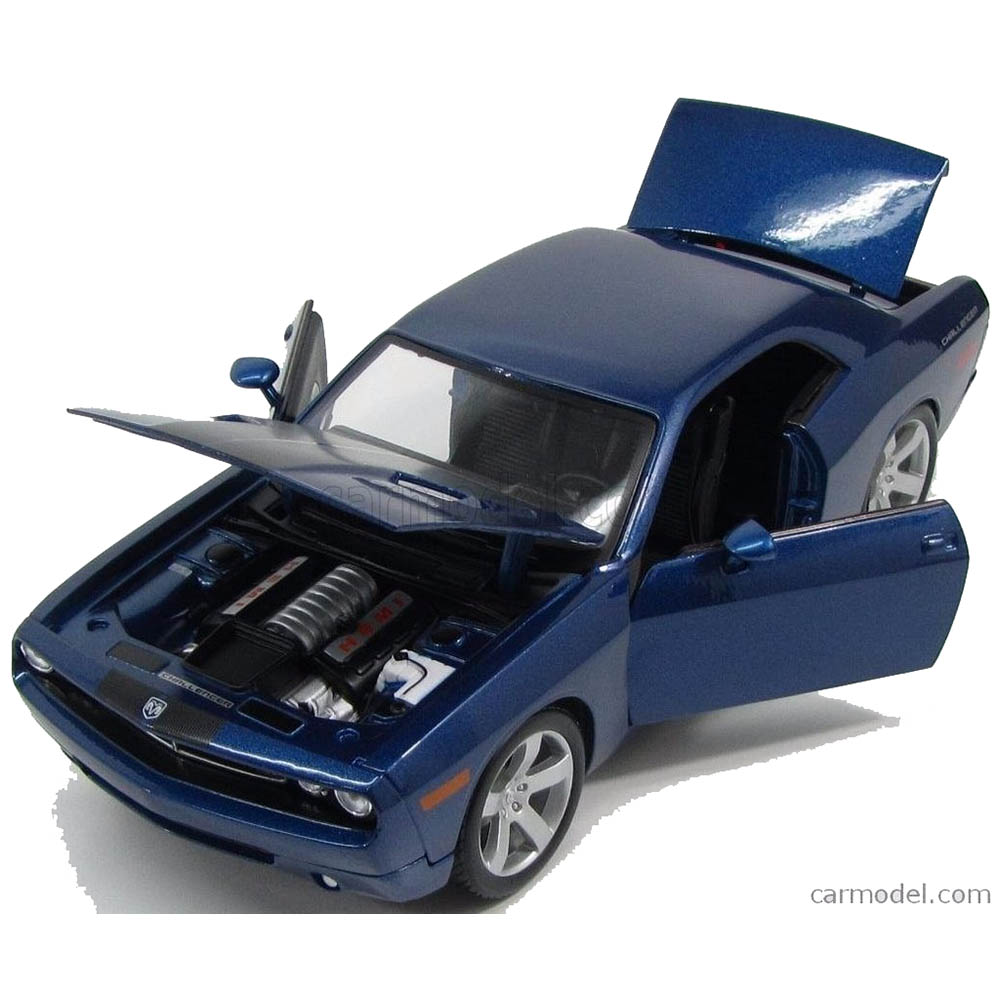 Miniatura Dodge Challenger Concept 2006 Azul Maisto 1/18 - Imagem 2