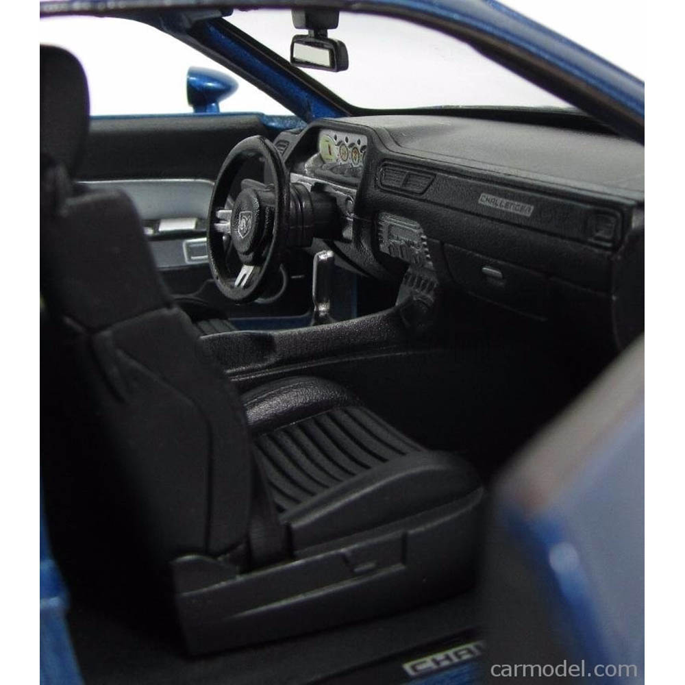Miniatura Dodge Challenger Concept 2006 Azul Maisto 1/18 - Imagem 3