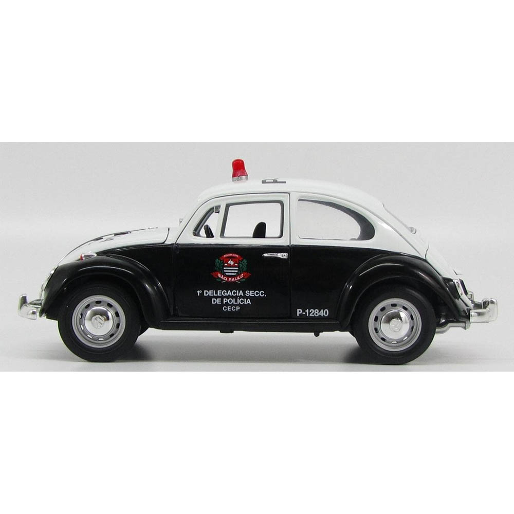 1967 Volkswagen Fusca Polícia Civil São Paulo 1:18 - Imagem 7