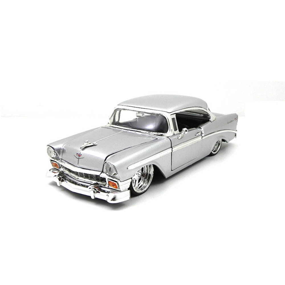 Chevy Bel Air 1956 1:24 Prata Jada Toys