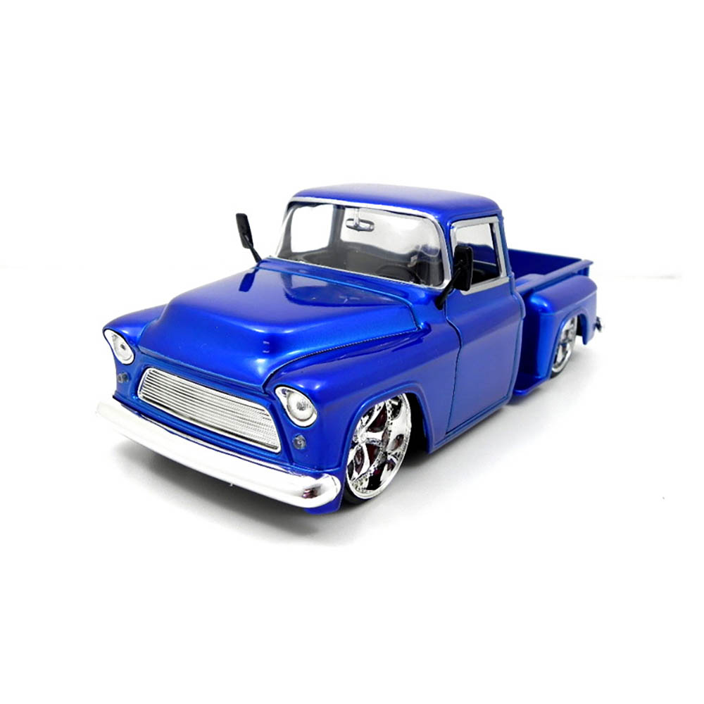 Chevy Stepside 1955 Jada Toys 1/24 Azul2