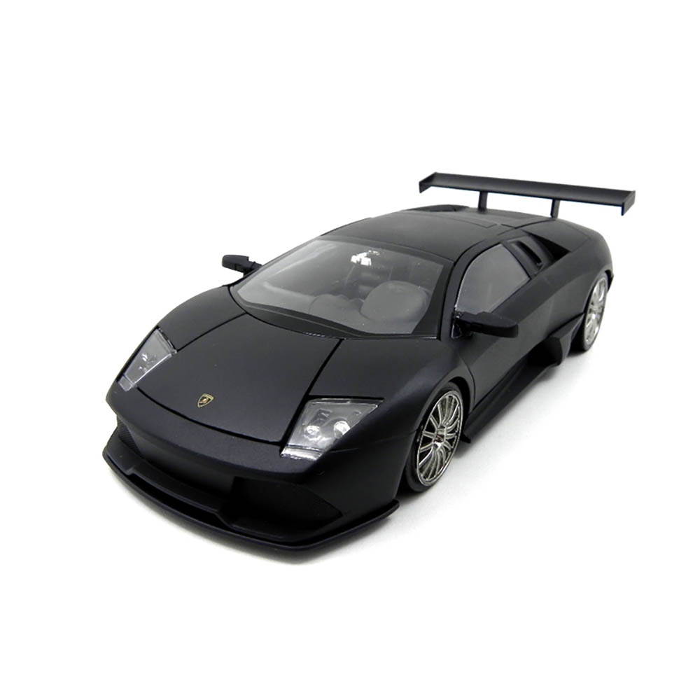 Miniatura Lamborghini Murcielago Lp 640 Preto Fosco 1/24