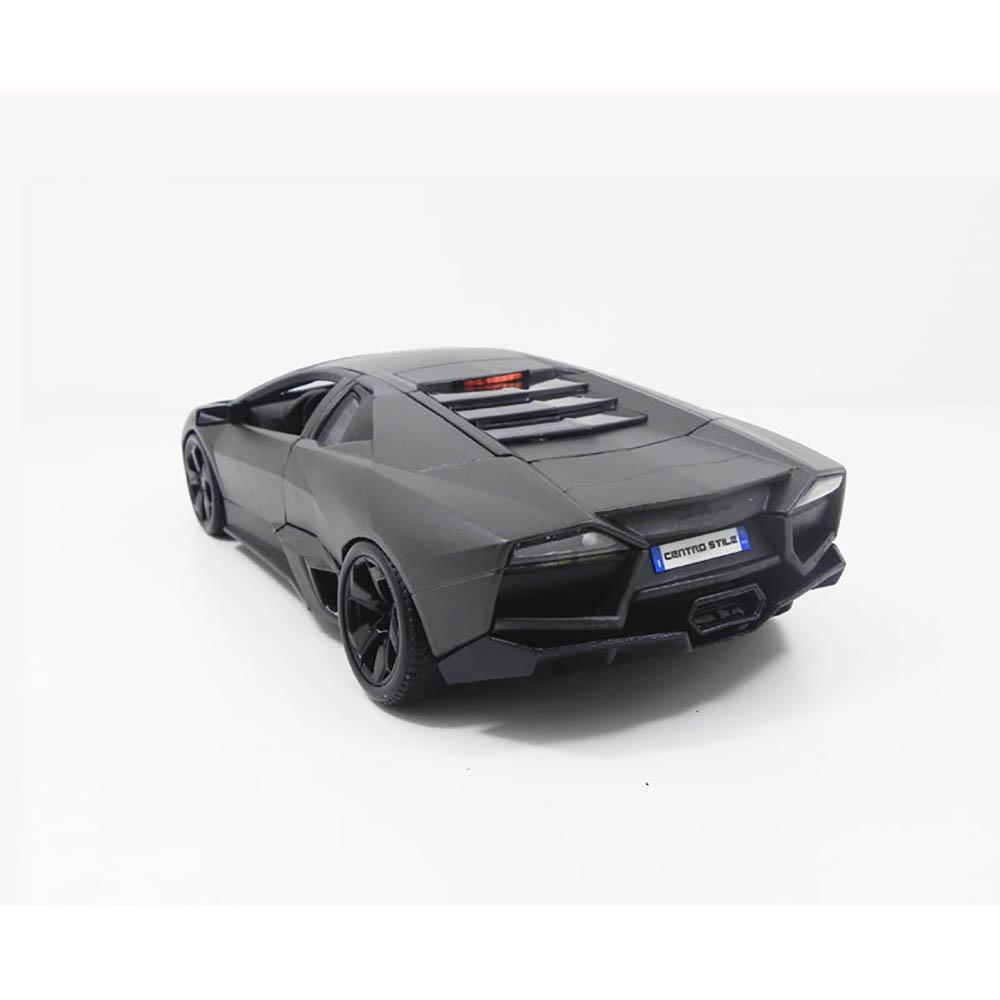 Miniatura Lamborghini Reventon Preto Bburago 1/18 - Imagem 2