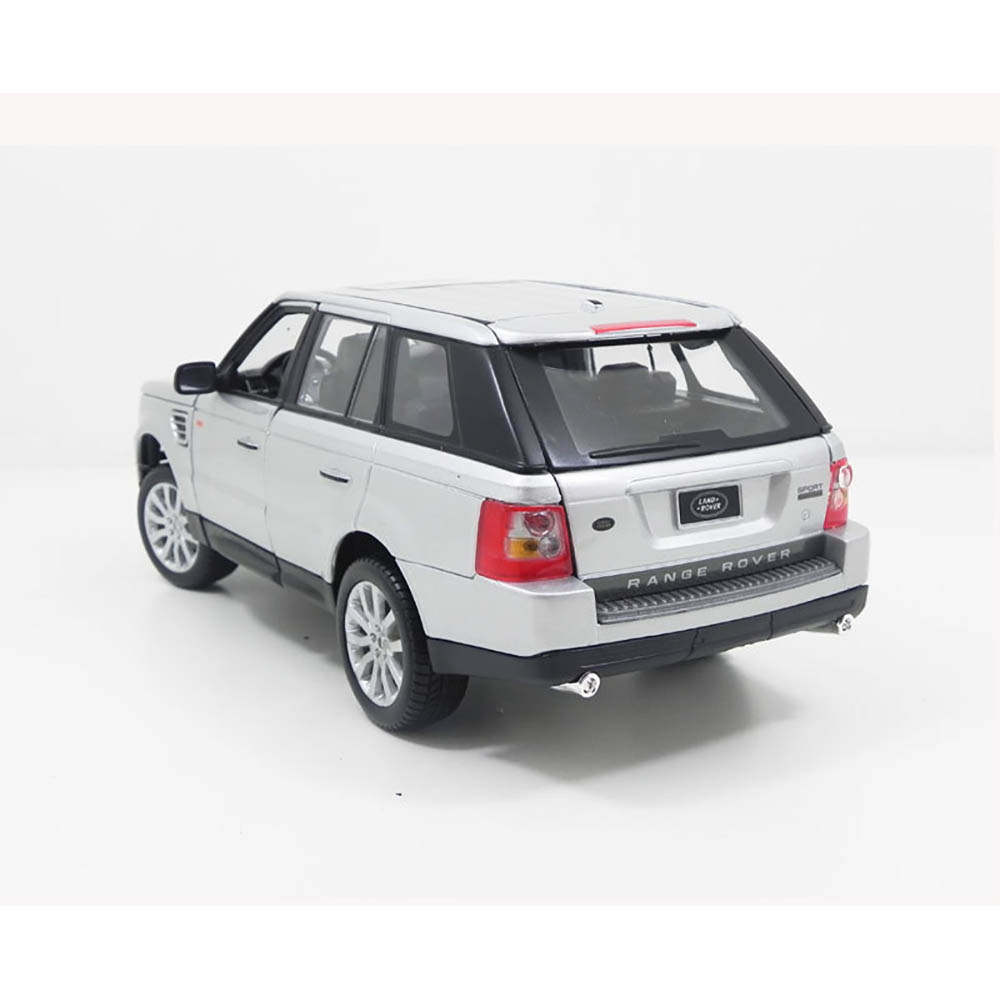 Miniatura Range Rover Sport Maisto Prata 1/18 - Imagem 2