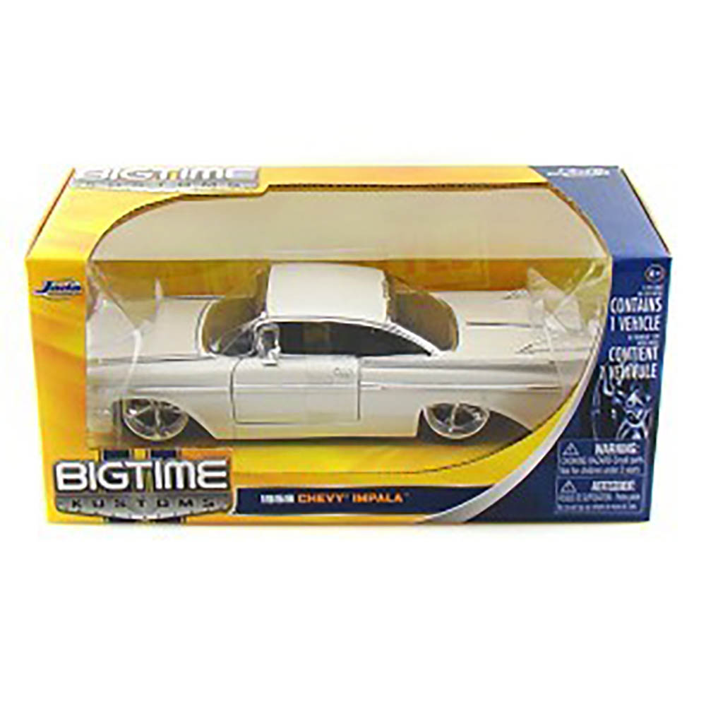 Chevy Impala 1959 Branco 1:24 Jada Toys - Imagem 4