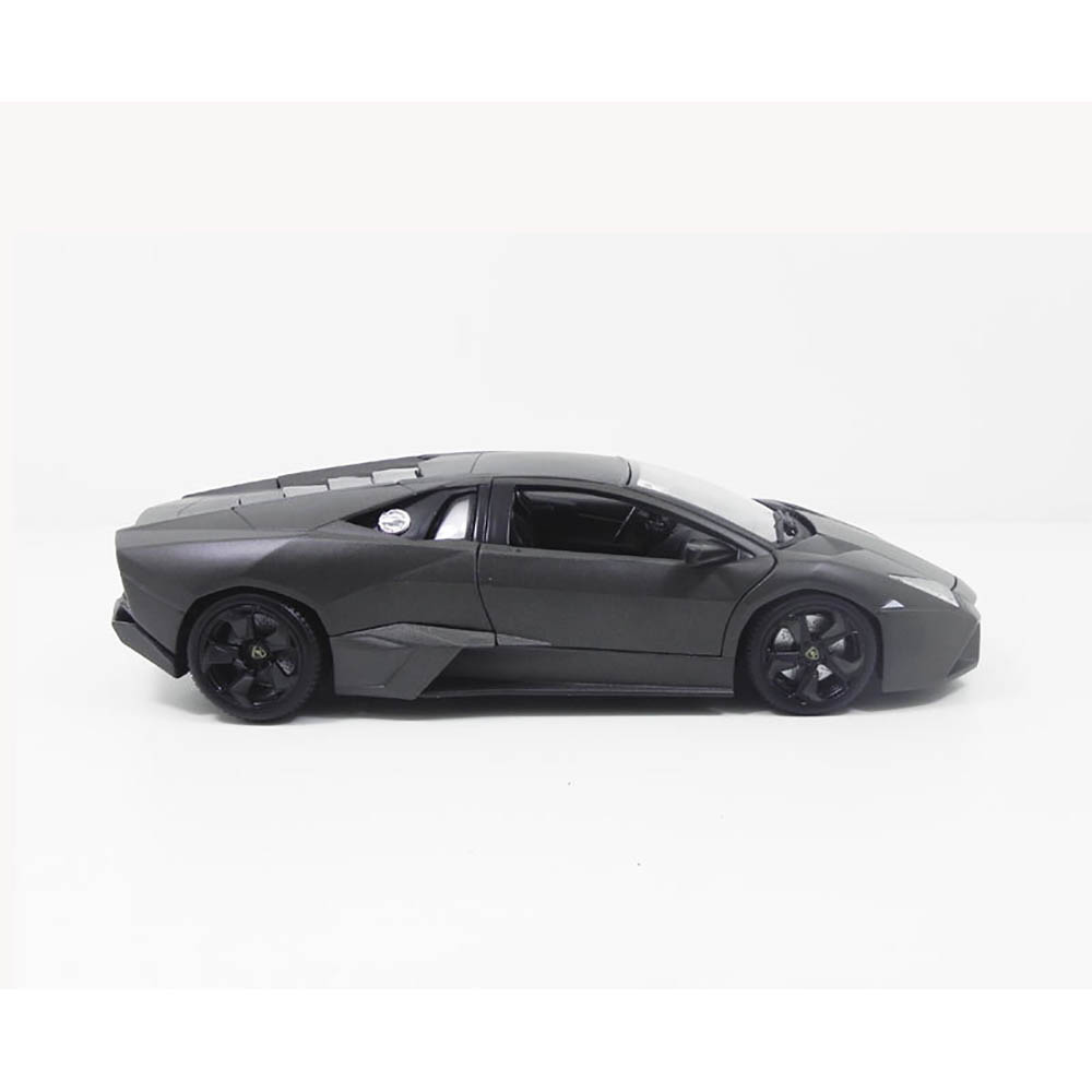 Miniatura Lamborghini Reventon Preto Bburago 1/18 - Imagem 4