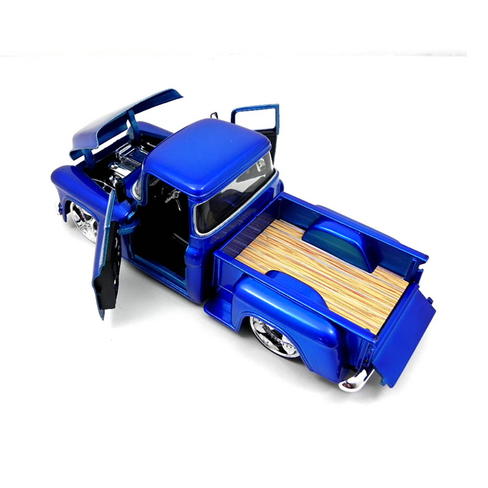 Chevy Stepside 1955 Jada Toys 1/24 Azul2 - Imagem 4