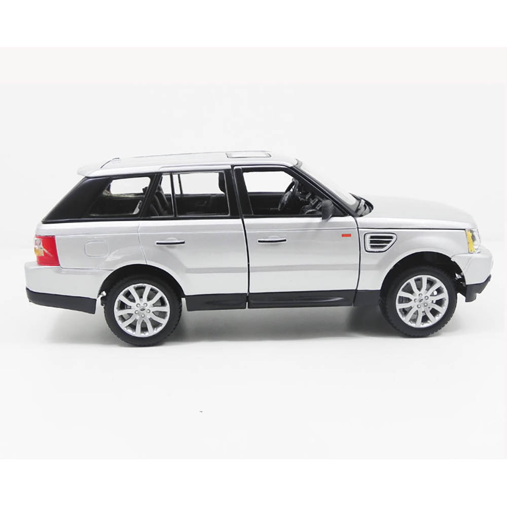 Miniatura Range Rover Sport Maisto Prata 1/18 - Imagem 4