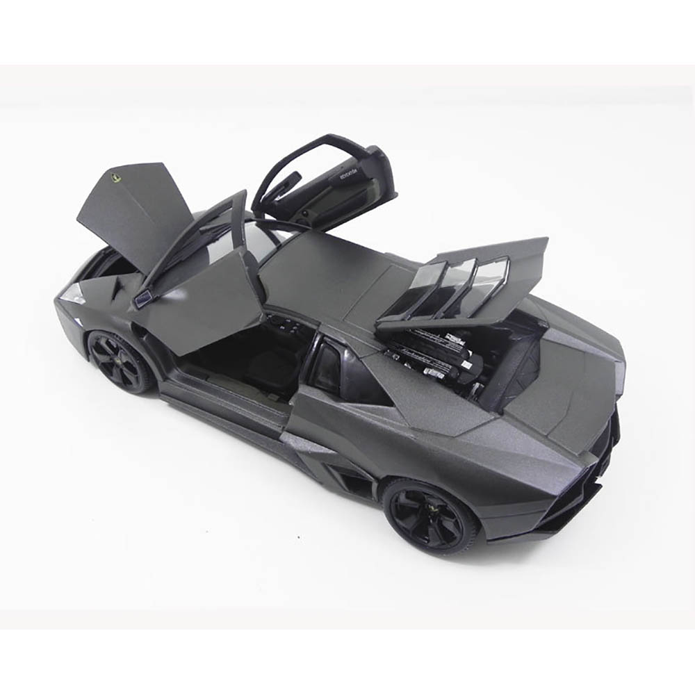 Miniatura Lamborghini Reventon Preto Bburago 1/18 - Imagem 5