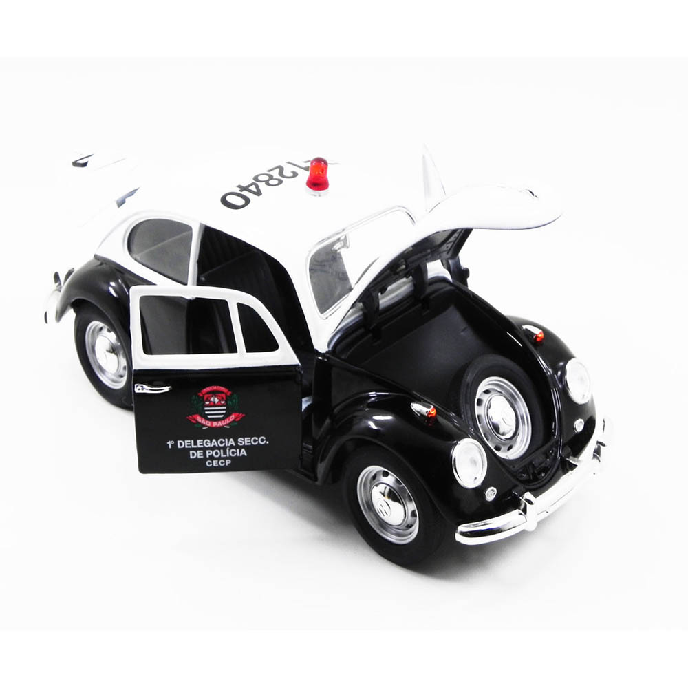 1967 Volkswagen Fusca Polícia Civil São Paulo 1:18 - Imagem 3