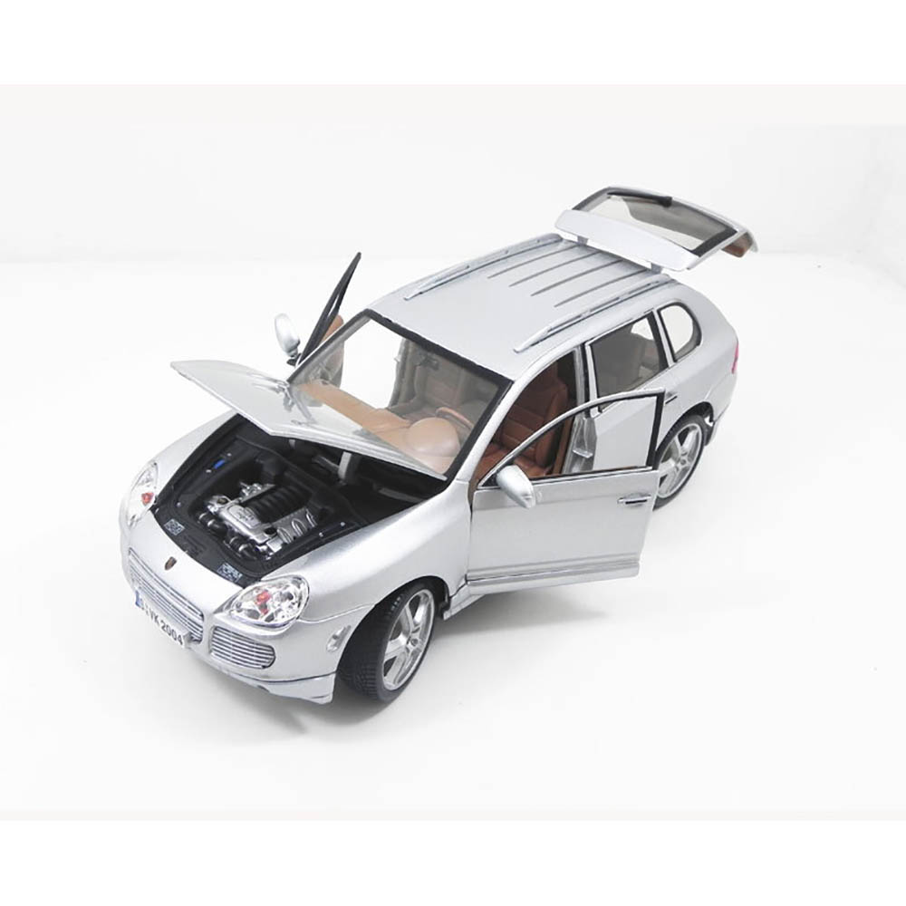 Porsche Cayenne Turbo 1:18 Maisto Prata - Imagem 5