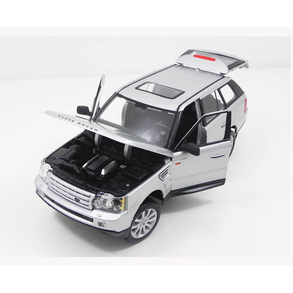 Miniatura Range Rover Sport Maisto Prata 1/18 - Imagem 5