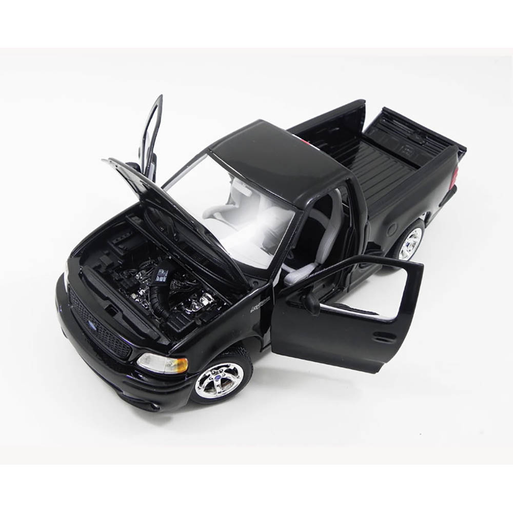 Miniatura Ford F-150 Svt Lightning Preto Maisto 1/21 - Imagem 5