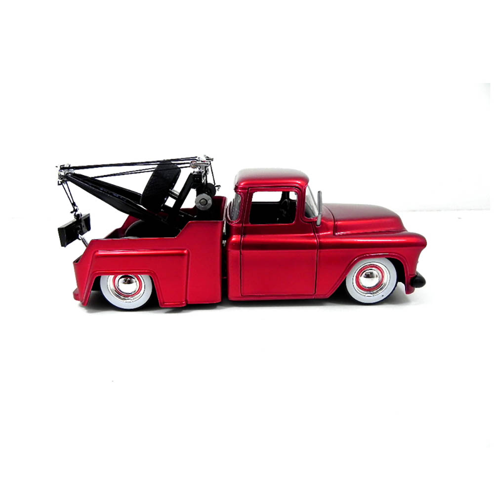 Chevy Cheyenne 1972 1:24 troca rodas Jada Toys Preto - Imagem 5