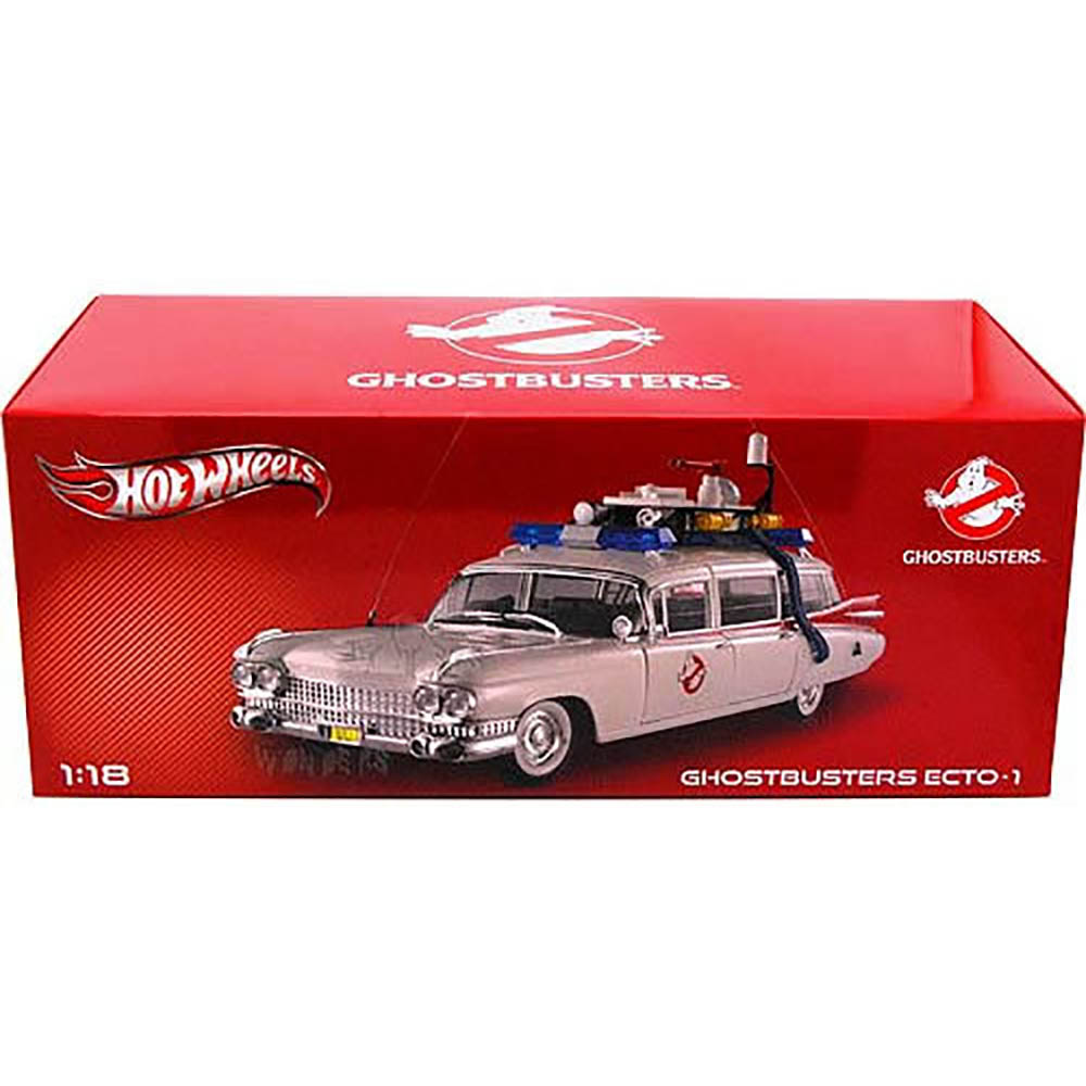 Cadillac Caça Fantasmas “Ghostbusters” Ecto-1 1:18 Hot Wheels - Imagem 2