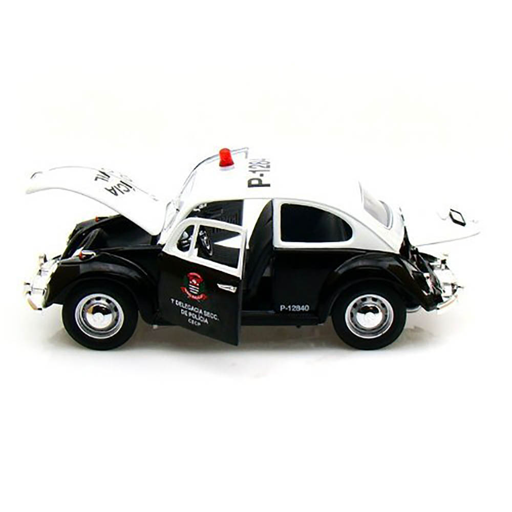 1967 Volkswagen Fusca Polícia Civil São Paulo 1:18 - Imagem 5