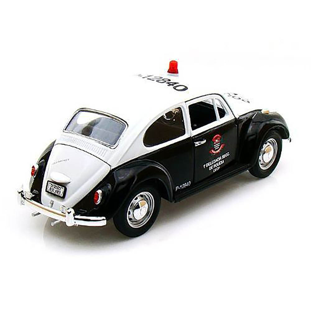 1967 Volkswagen Fusca Polícia Civil São Paulo 1:18 - Imagem 6