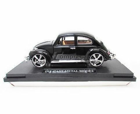 Miniatura Volkswagen Fusca Beetle Preto 1/18 - Imagem 2