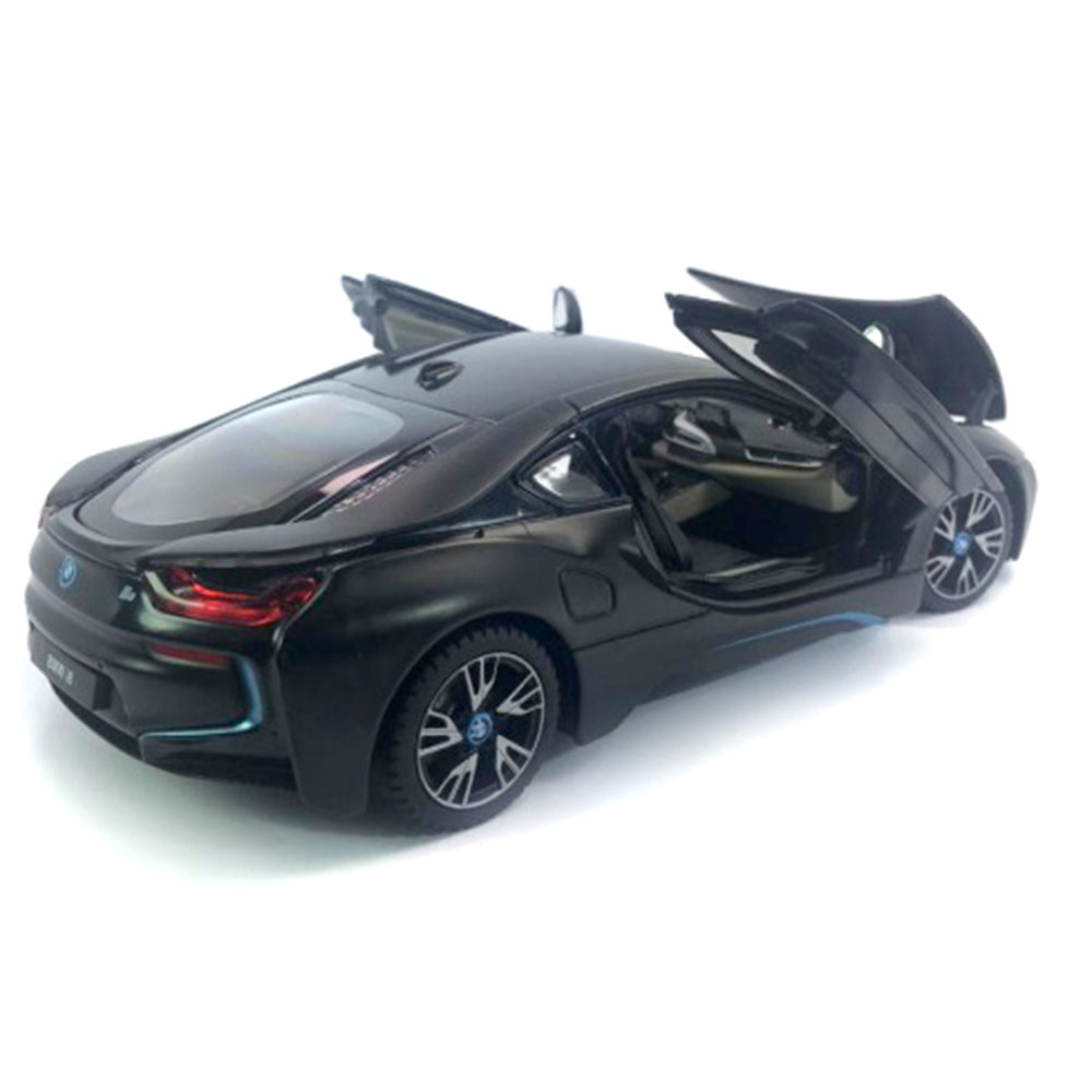 Miniatura Bmw i8 Preto Rastar 1/24 - Imagem 8