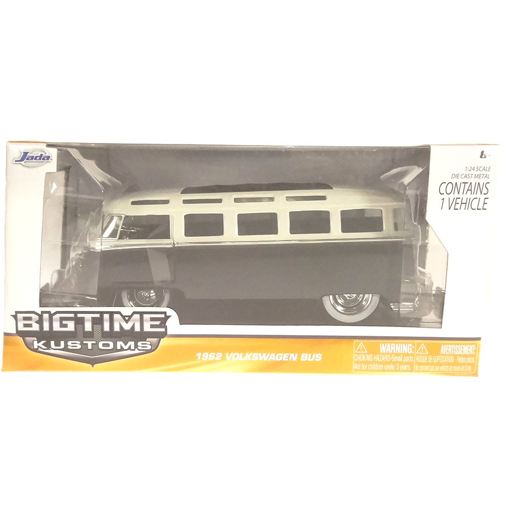 Miniatura Volkswagen Bus Kombi Tunning 1962 Jada 1/24 - Imagem 5
