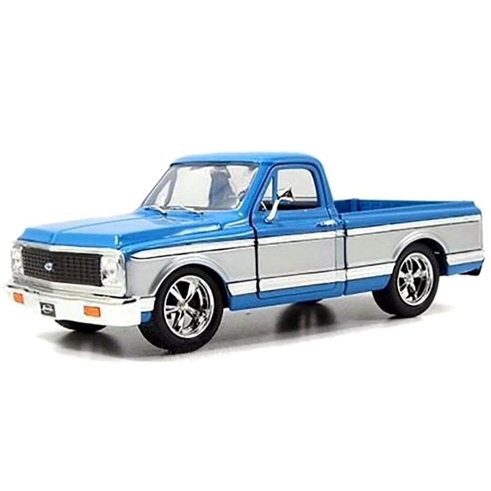 Miniatura Chevy Cheyenne 1972 Azul Jada Toys 1/24