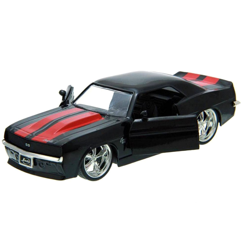 Miniatura Chevrolet Camaro 1969 Preto Jada Toys 1/32 - Imagem 2