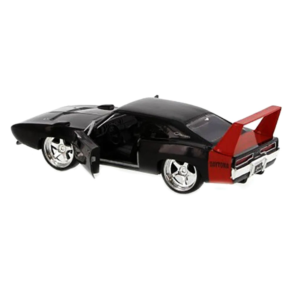 Miniatura Dodge Charger Daytona 1969 Preto Jada 1/32 - Imagem 2