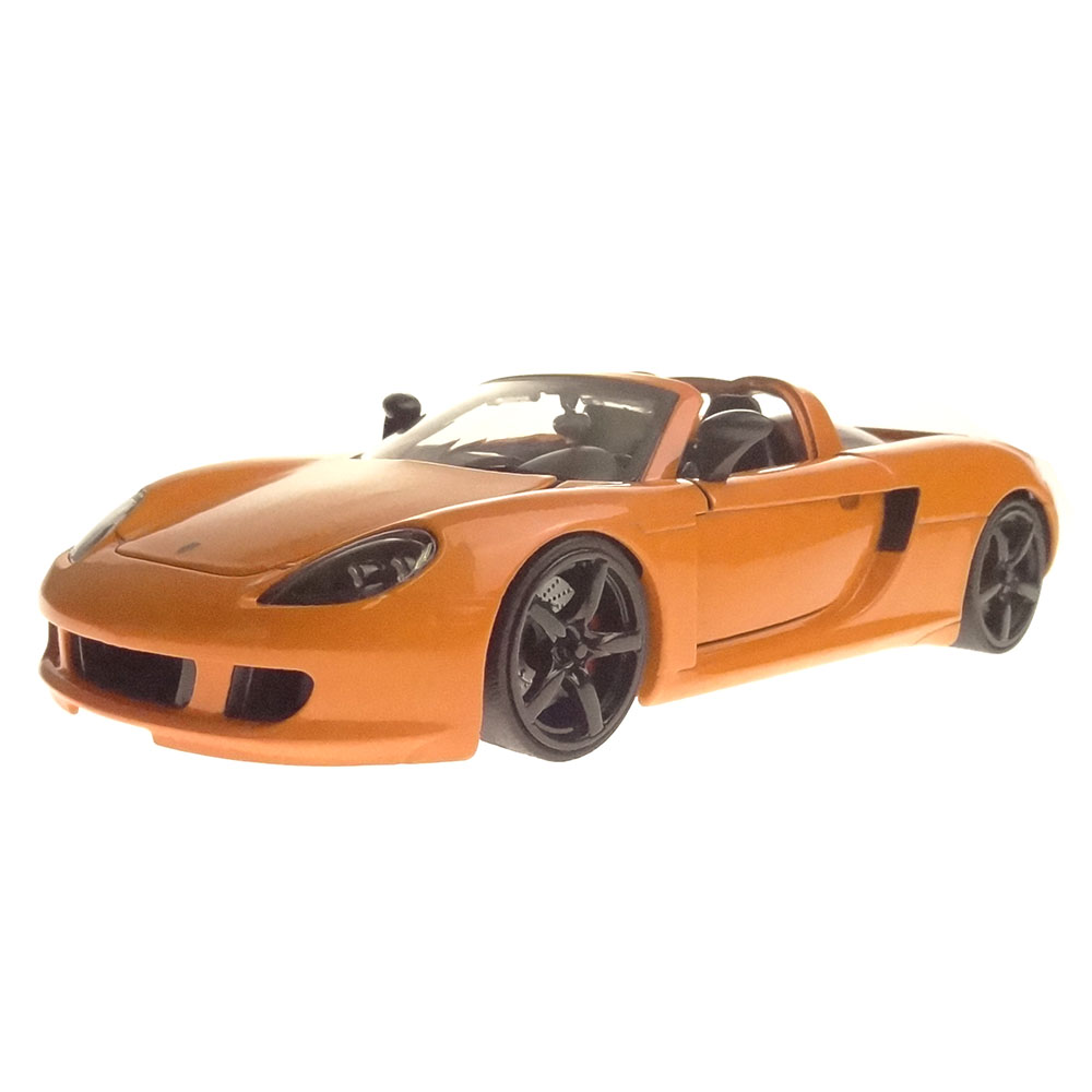 Miniatura Porsche Carrera Gt 2005 Laranja Jada Toys 1/24
