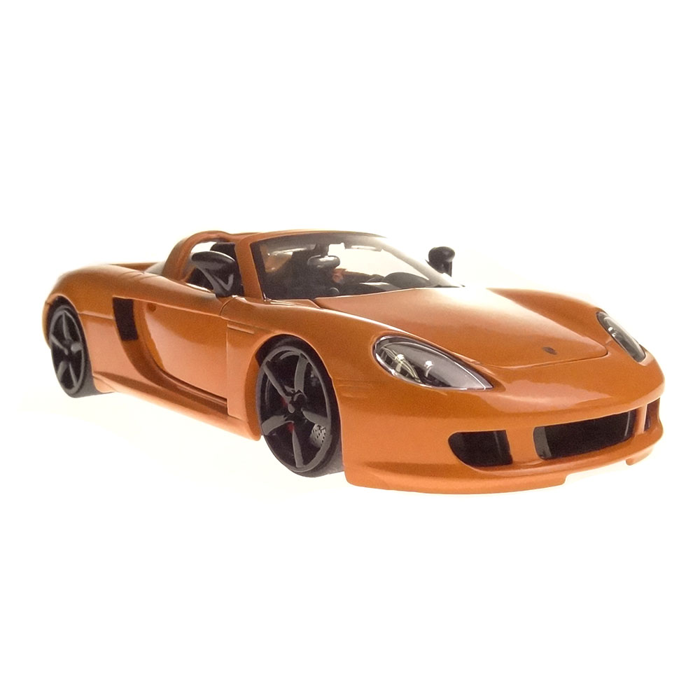 Miniatura Porsche Carrera Gt 2005 Laranja Jada Toys 1/24 - Imagem 2