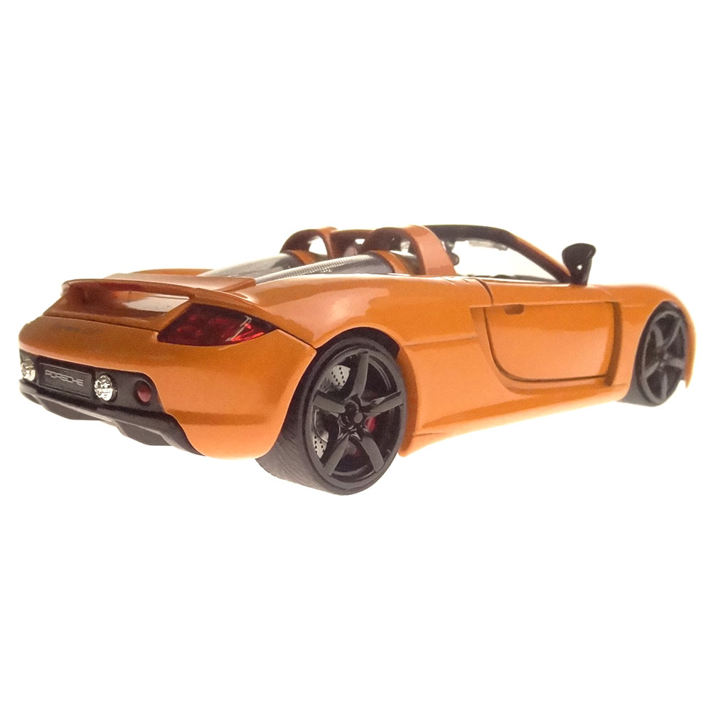 Miniatura Porsche Carrera Gt 2005 Laranja Jada Toys 1/24 - Imagem 3