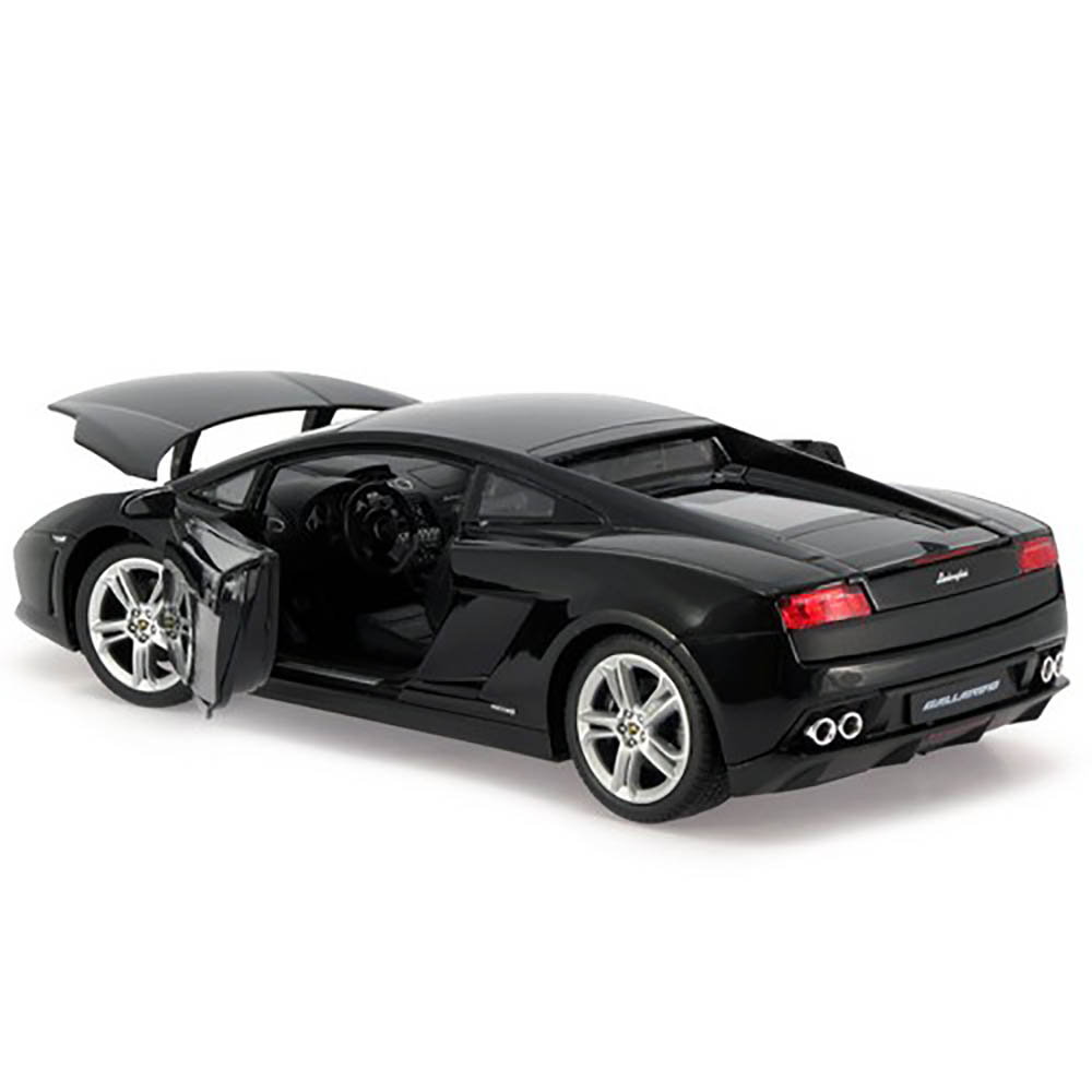 Miniatura Lamborghini Gallardo Lp560-4 Preto Welly 1/24 - Imagem 3