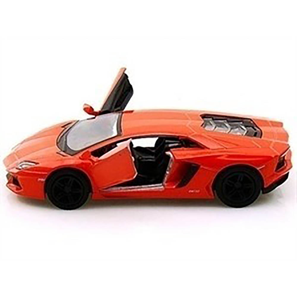 Lamborghini Aventador Lp700-4 1:24 Welly Laranja - Imagem 3