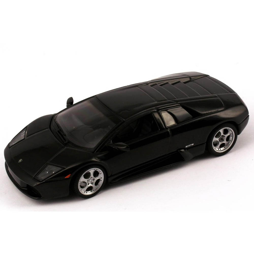 Miniatura Lamborghini Murciélago Preto Welly 1/24 - Imagem 2