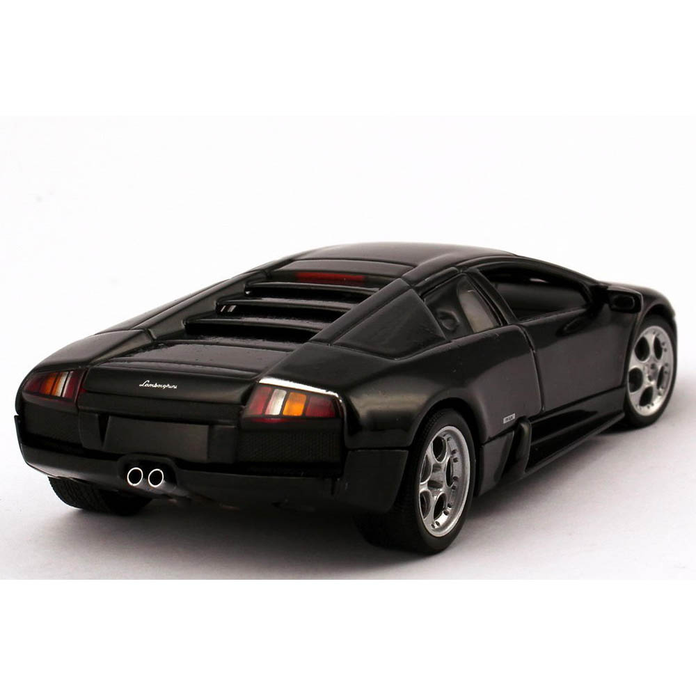 Miniatura Lamborghini Murciélago Preto Welly 1/24 - Imagem 4