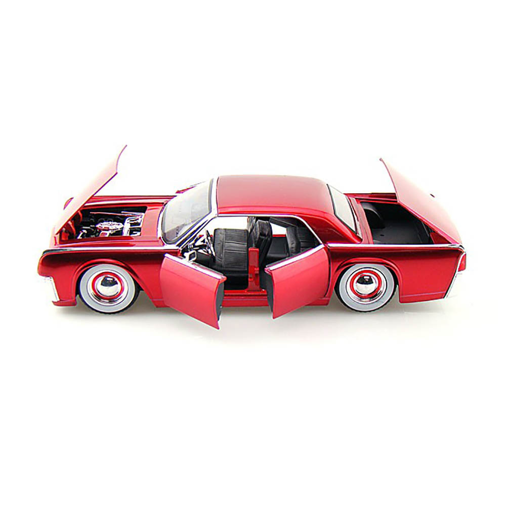 Lincoln Continental 1963 1:24 Jada Toys vinho - Imagem 3