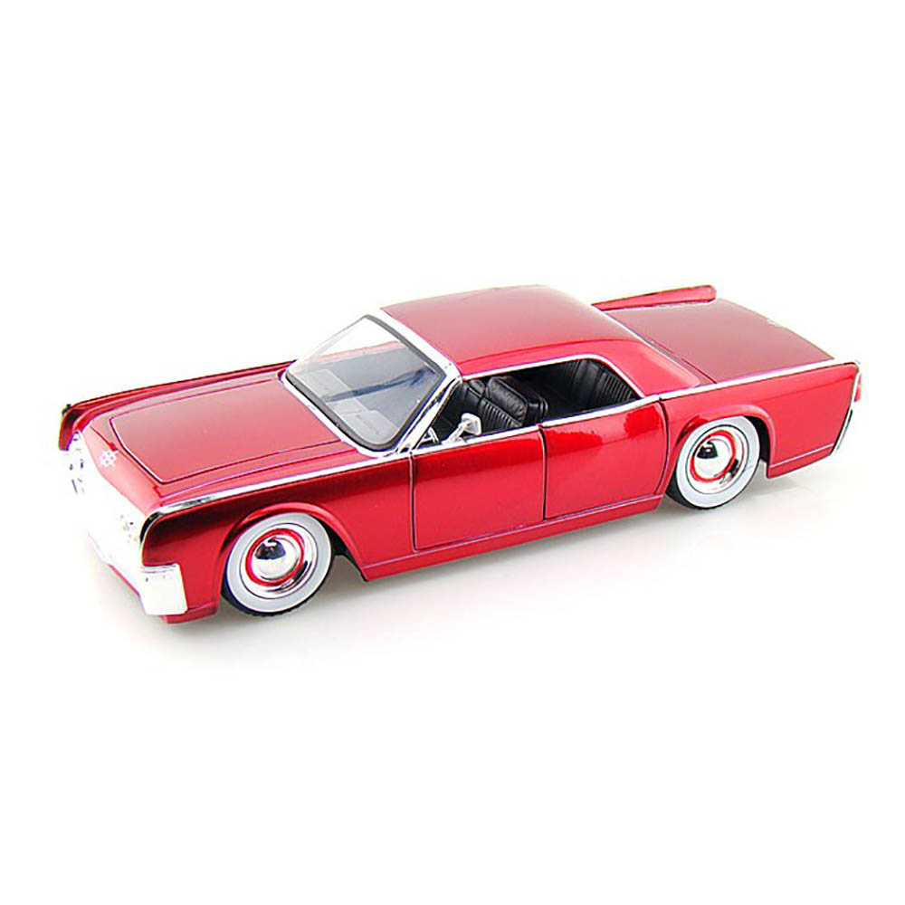 Lincoln Continental 1963 1:24 Jada Toys vinho