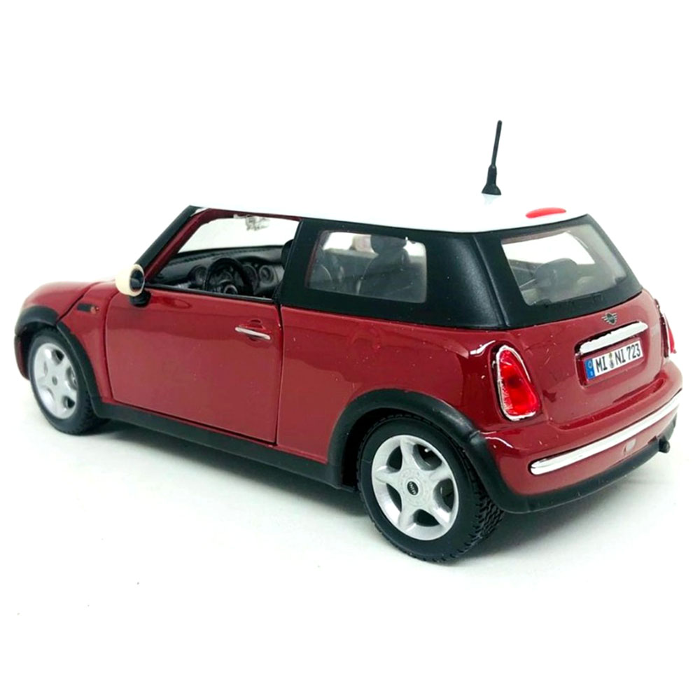 Miniatura Mini Cooper Vermelho Maisto 1/24 - Imagem 2