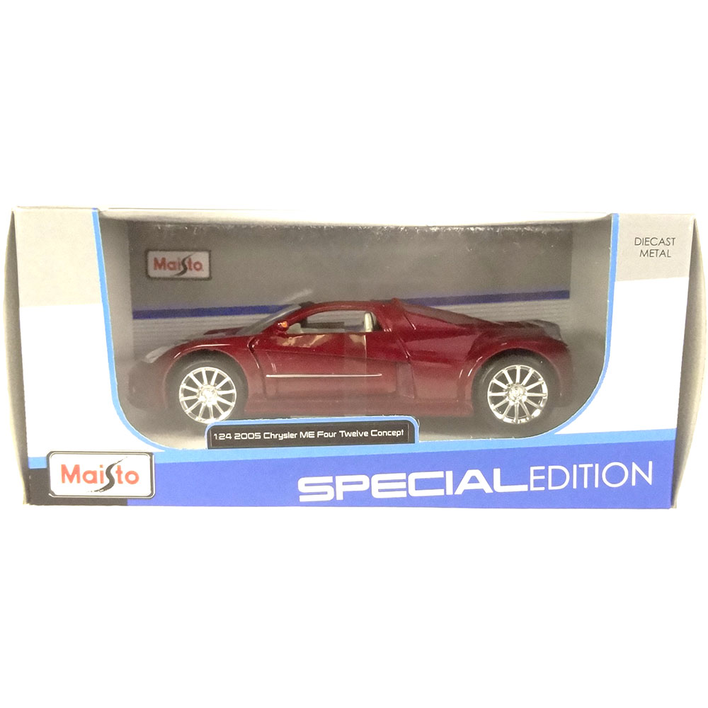 Miniatura Chrysler Me Four Twelve Concept Vermelho 1/24 - Imagem 3