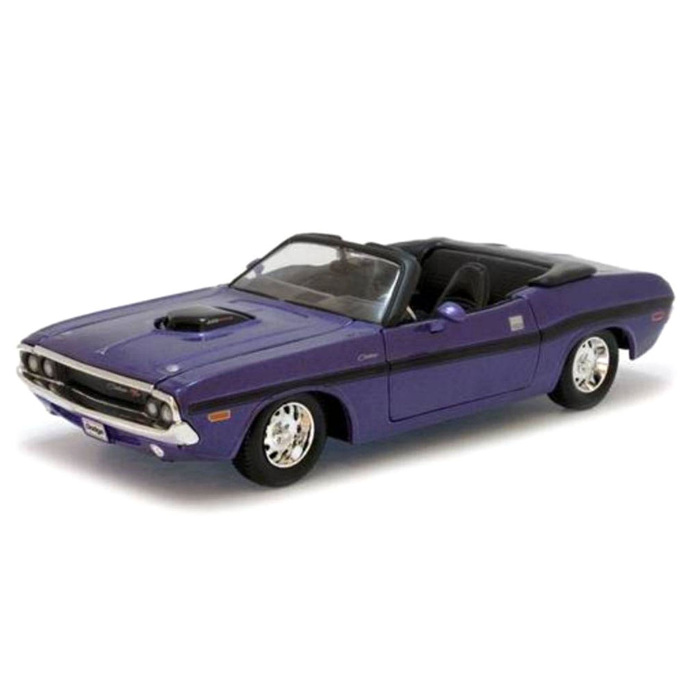 Miniatura Dodge Challenger R/t Conversível 1970 Maisto 1/24