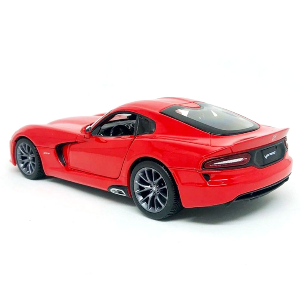 Miniatura Srt Viper Gts 2013 Vermelho Maisto 1/24 - Imagem 2