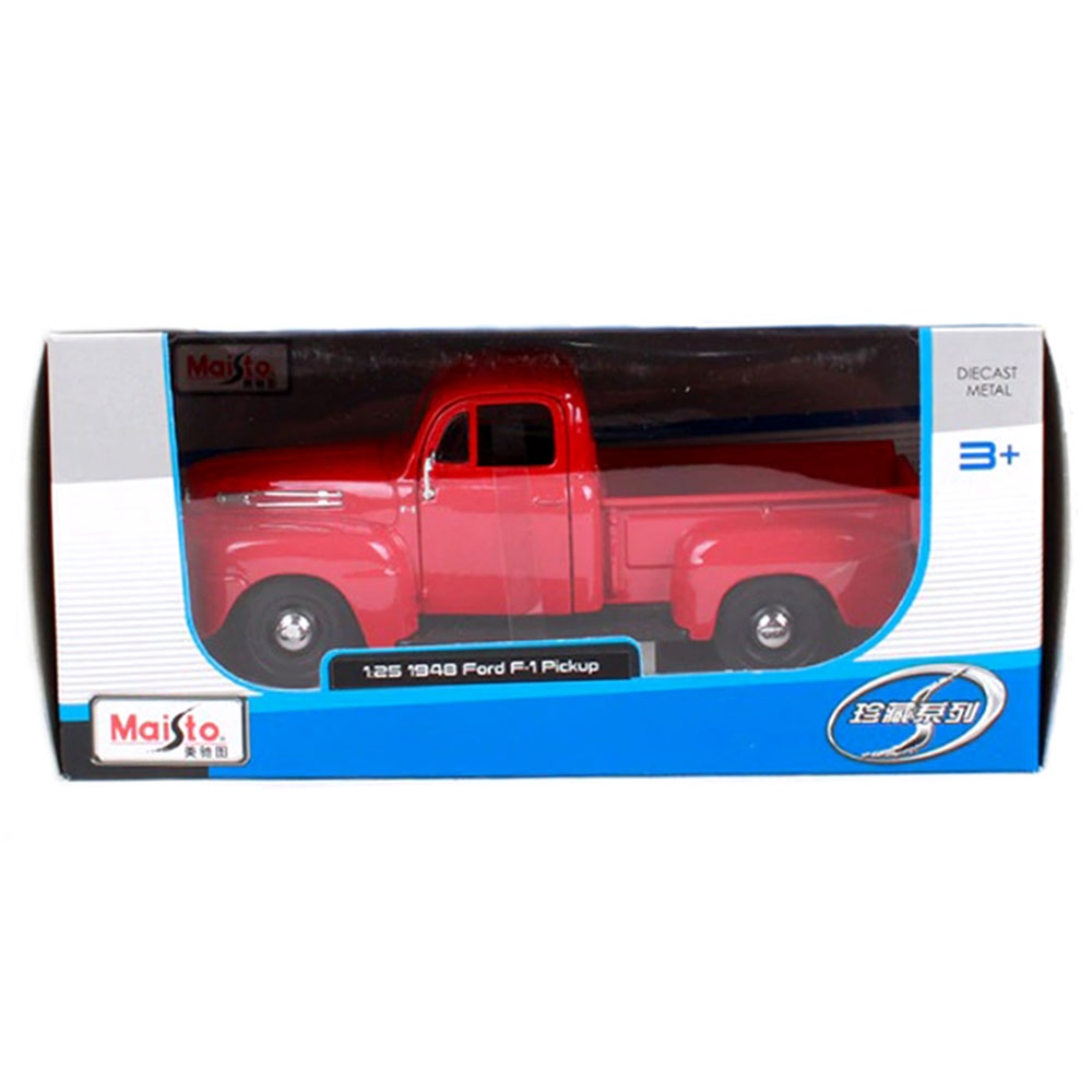 Miniatura Ford F-1 Pickup 1948 Vermelho Maisto 1/25 - Imagem 4