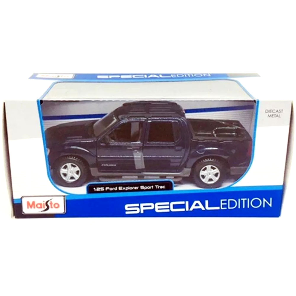 Miniatura Ford Explorer Sport Trac Azul Maisto 1/25 - Imagem 4