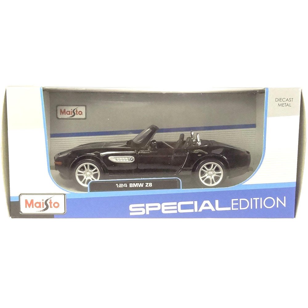 Miniatura Bmw Z8 Preto Maisto 1/24 - Imagem 4